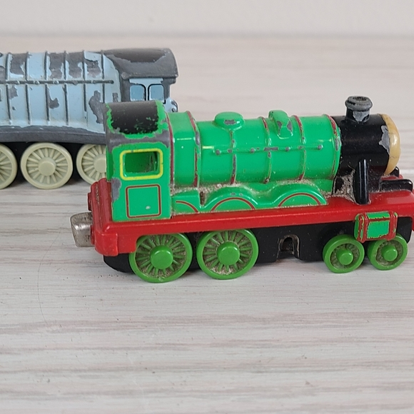 Thomas the Tank Engine Diecast Metal Spencer and Percy 2002 Learning Curve - Picture 2 of 9